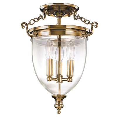 Hanover 3 - Light Semi Flush Mount