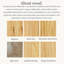Vitrine 29,84 "en bois massif brun standard