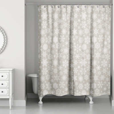 Rideau de douche simple guthbiorn