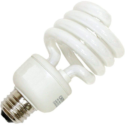 13 Watt (75 Watt Equivalent), T2 Compact Fluorescent, Non-Dimmable Light Bulb, Cool White (4100K) E26/Medium (Standard) Base