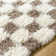 Haefner Checkered Machine Woven Polypropylene Area Rug in Brown