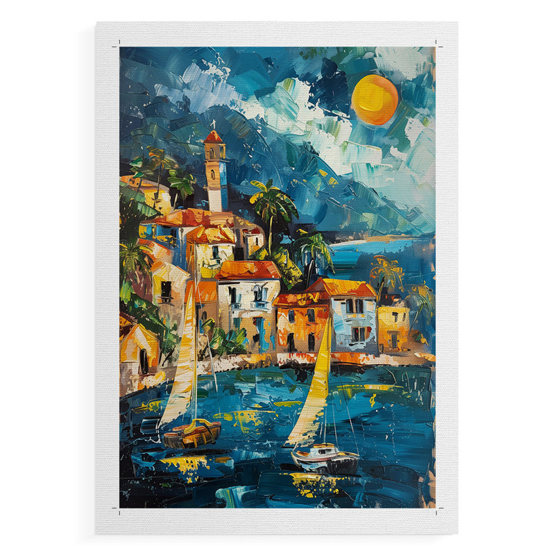 NAUTICAL Series DLxxxix - Impression sur toile seulement - non encadrée