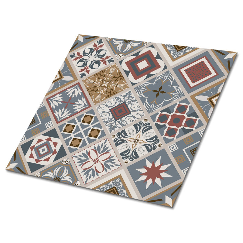 Hord 30cm W x 30cm L Vinyl Peel and Stick Field Tile