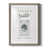 Cadre en papier gris