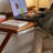 Japanese style solid wood retro desk