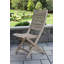 Chaise d'appoint d'extérieur Kinsler Eucalyptus-1868964226