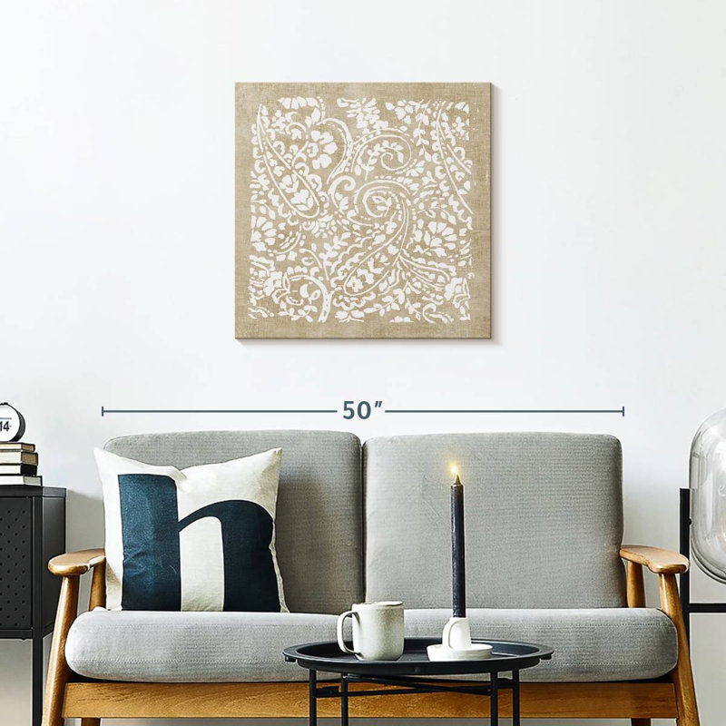 Kerner Venetian Lace I, 24" H x 24" W