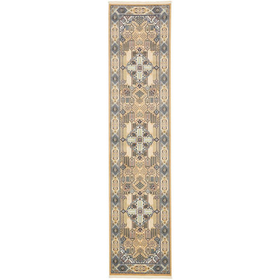 Tapis oriental kaki Kelayeh