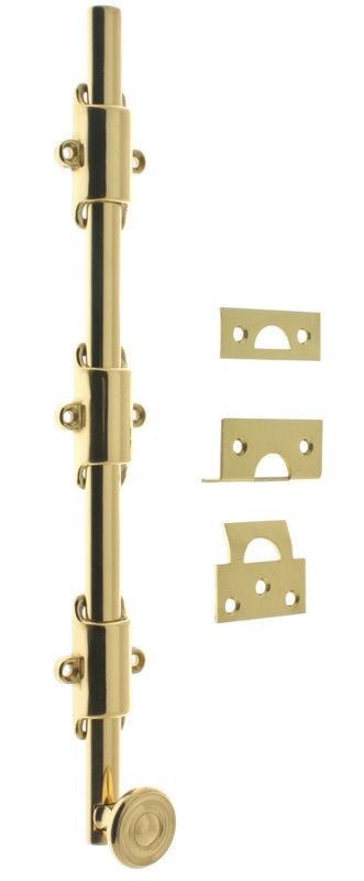 Solid Brass Heavy Duty Surface Bolt