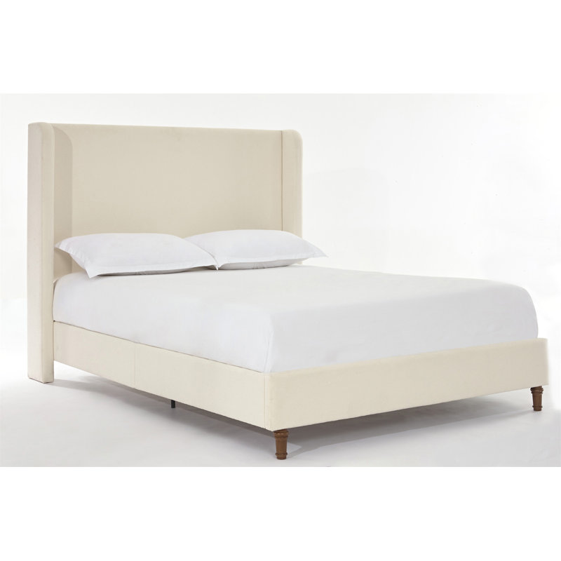 Lit tapissier Tall, Beige, Très grand