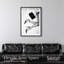 Décoration murale glamour «After Party Break» par Notoriart, cadre noir, 31 x 46-1976961010-1976961015