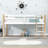 Twin Wood Loft Bed With Ladder And Guardrails, Low-Height Design