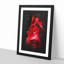 Petals of a Red Rose - Picture Frame Graphic Art Print-56857078-56857077