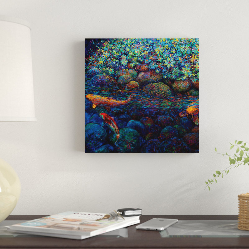 « limerance », reproduction sur toile, H 12 po x l 12 po x P 0,75 po, Toile tendue, Pas de tapis