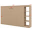 Lit escamotable avec rangement pour bibliothèque-294192199