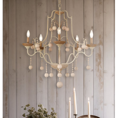 Lustre classique à 5 lumières de style bougie Ordaz