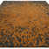 Alaisdair Splash Abstract Orange Black Area Rug