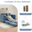 Fauteuil-lit 52 po en chenille-961928379