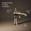 Artifacts® Single Hole Bathroom Faucet with Drain Assembly-11044755