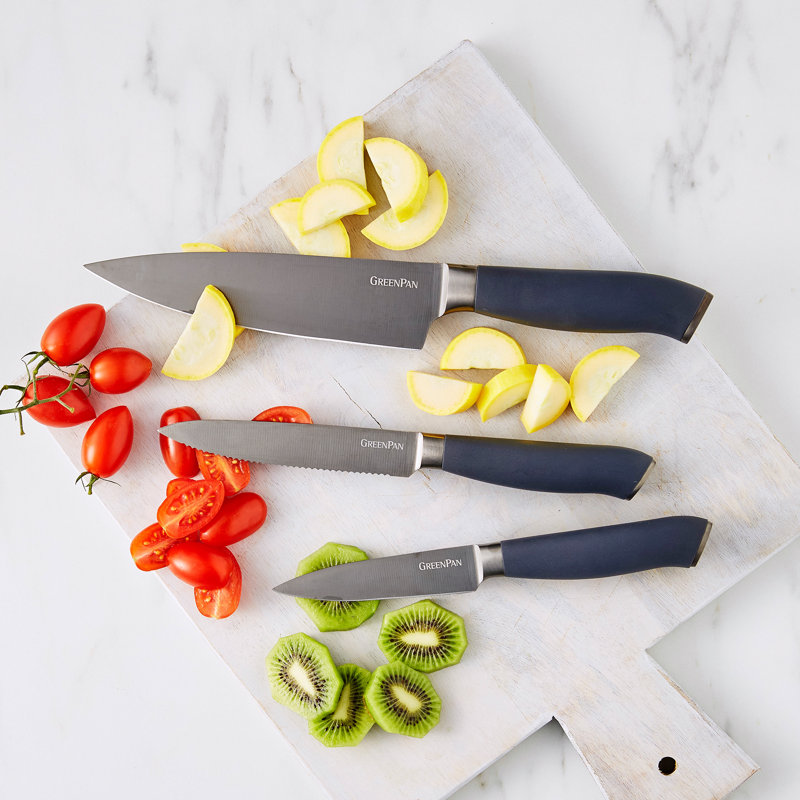 GreenPan Titanium 3-Piece Knife Set