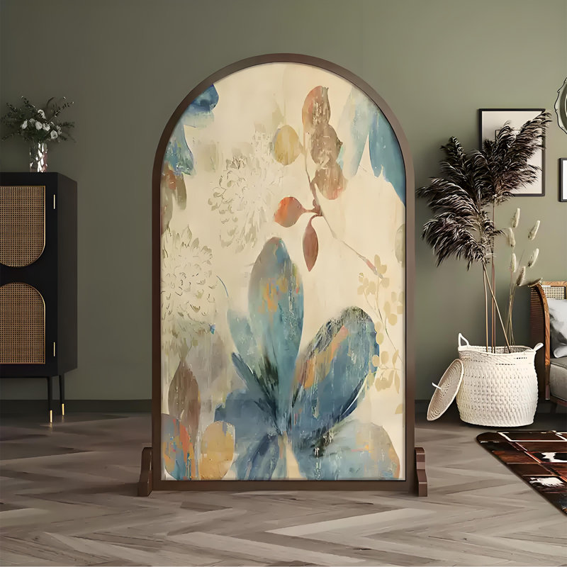 Paravent artistique, H 70,87 po x l 39,37 po x P 1,57 po