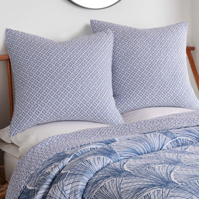 Wexford Blue Euro Sham Set of 2