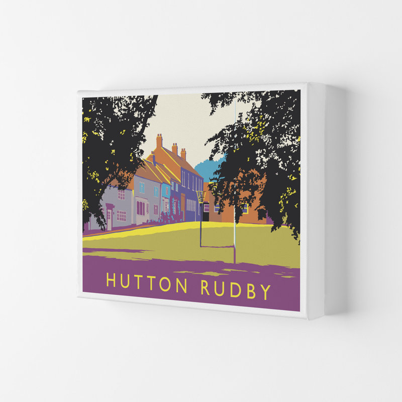 Hutton Rudby by Richard O'Neill - Print, Wrapped Canvas, 30cm H x 40cm W x 4cm D