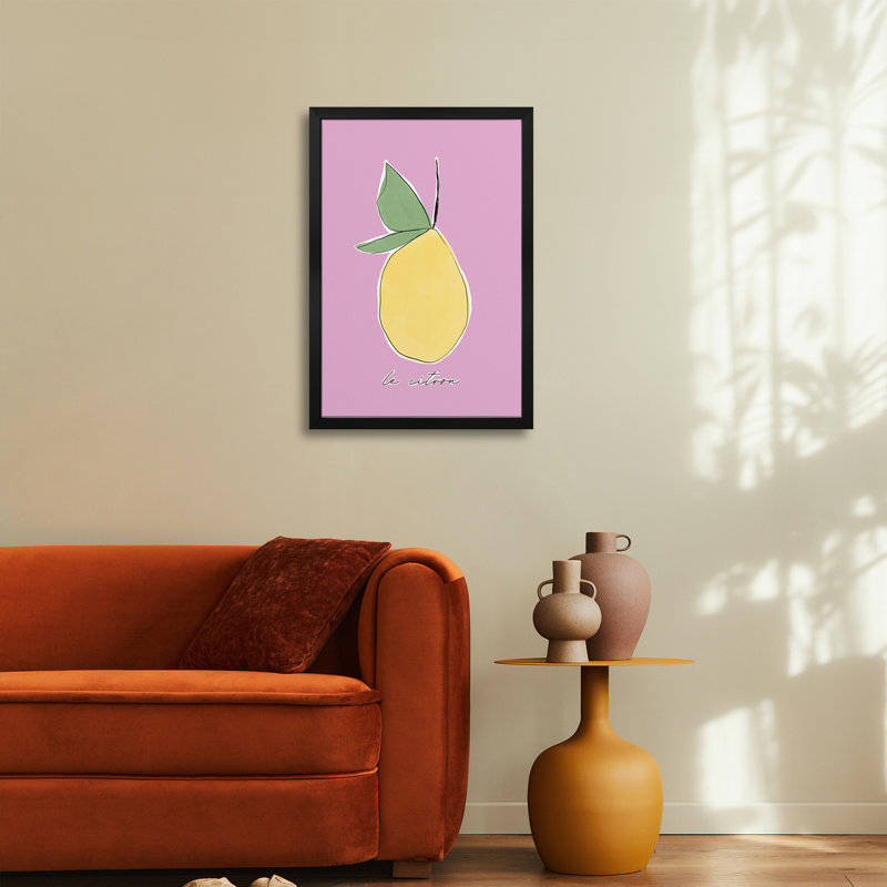 Citrus Delight - reproduction d'art murale - affiche de galerie, H 24 po x l 16 po