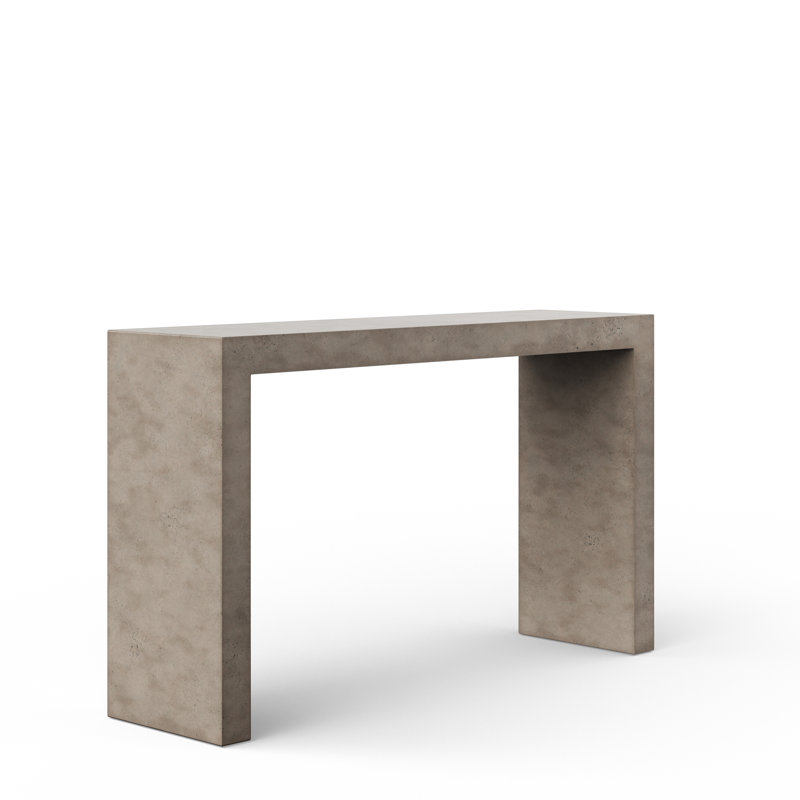 Mixx 55'' W Console Table, Dark Gray