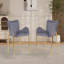 Tabouret de bar capitonné avec repose-pieds 28,73 po-963739663