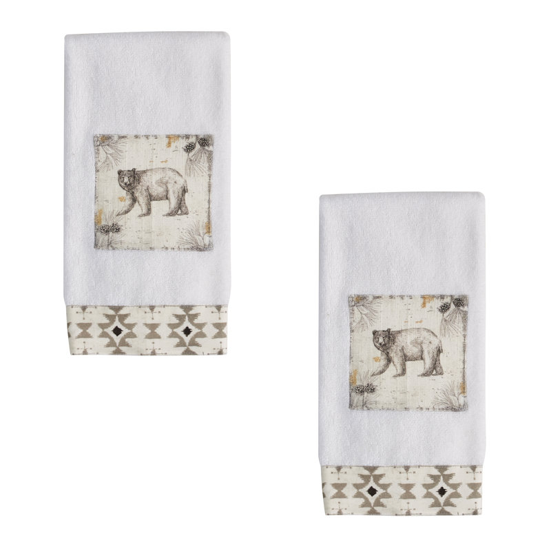 Frenel 2 Piece Terrycloth Hand Towel Set