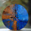 Horloge murale ronde en bois 10 po, mouvement à quartz silencieux, imprimé UV, à piles-139264044