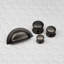 Dark Bronze Cup Handle & Coordinating Knobs-126282139