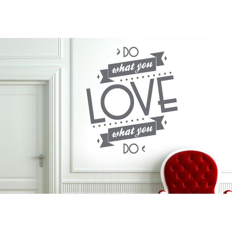 Wall Decal, Grey, Large