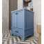Ensemble de meuble-lavabo simple 23,6 po avec miroir Chakib-206979659