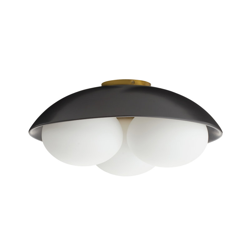 Glaze Large Flush Mount
