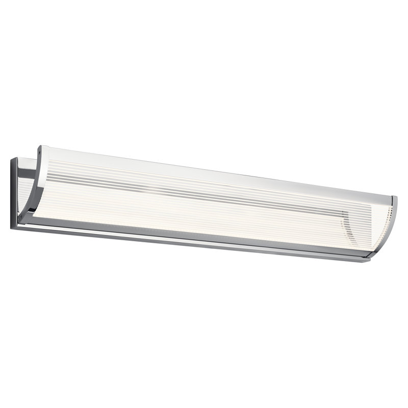 Baignoire linéaire Bijan, Chrome