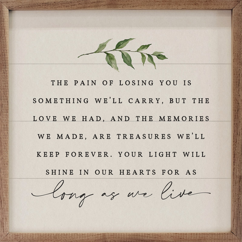 Long As We Live, H 12 po x l 12 po