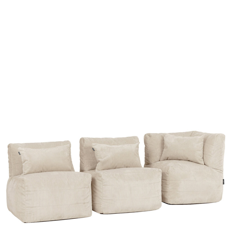 Corduroy Bean Bag Set