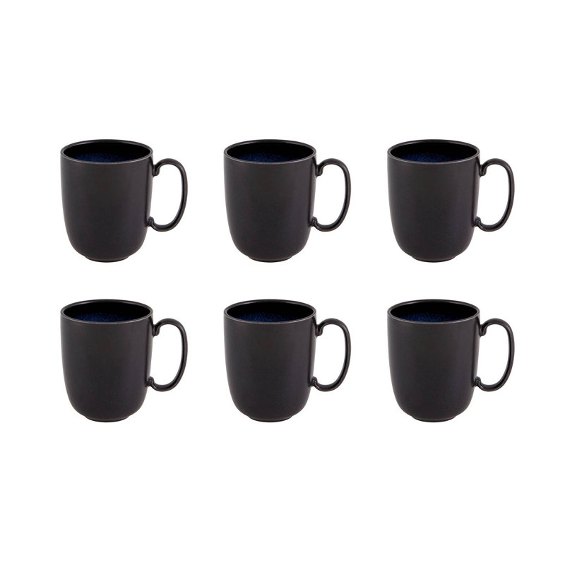 Floral Scent Stoneware Coffee Mug