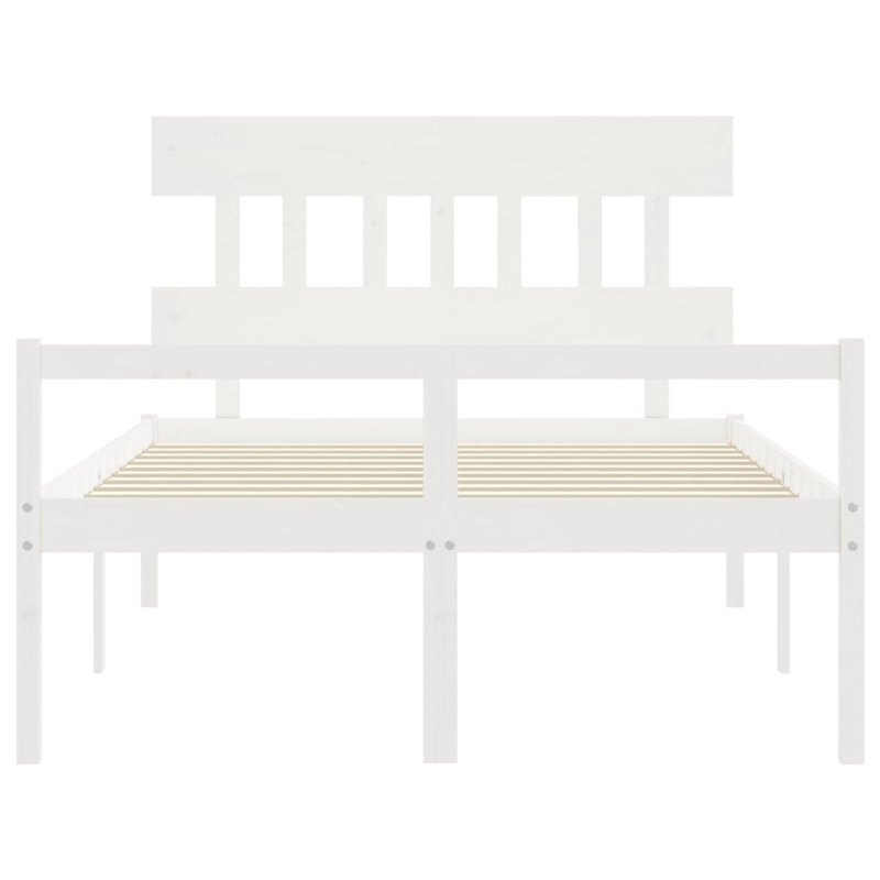 Bed Frame with Headboard, 81cm H x 140cm W x 20.5cm D