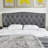King Camelback Diamond Tufted Upholstered Panel Headboard, Linen-Look Fabric with Solid Wood Frame-1962299511-1962771880