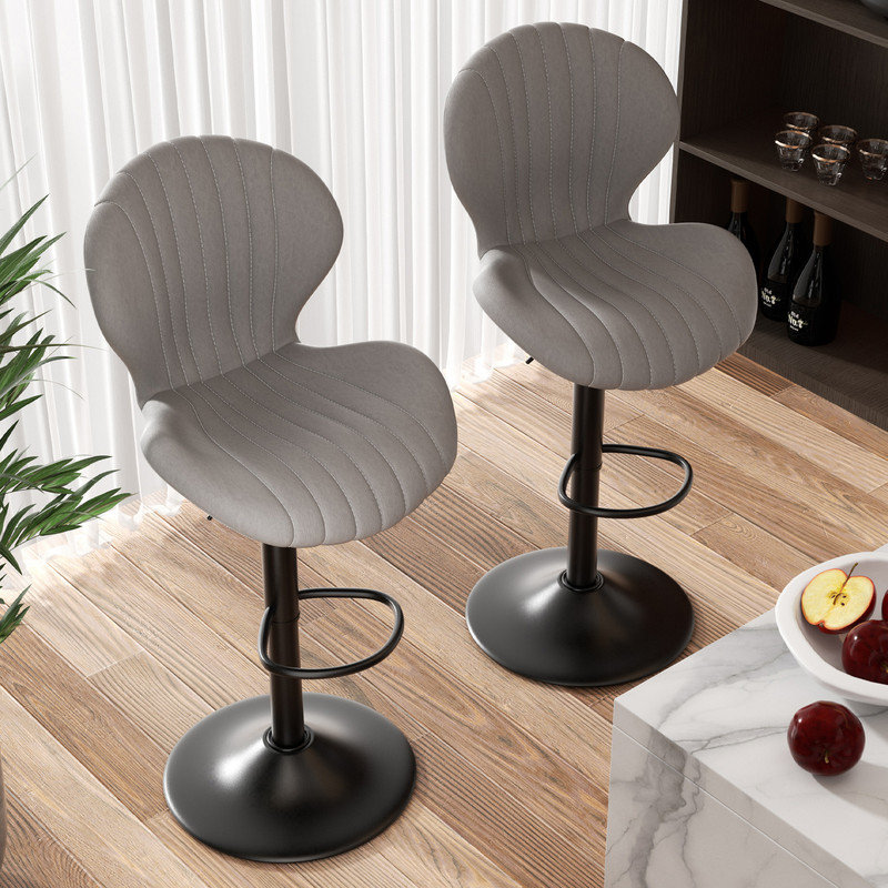 Salem Counter Stool, Gray, 2