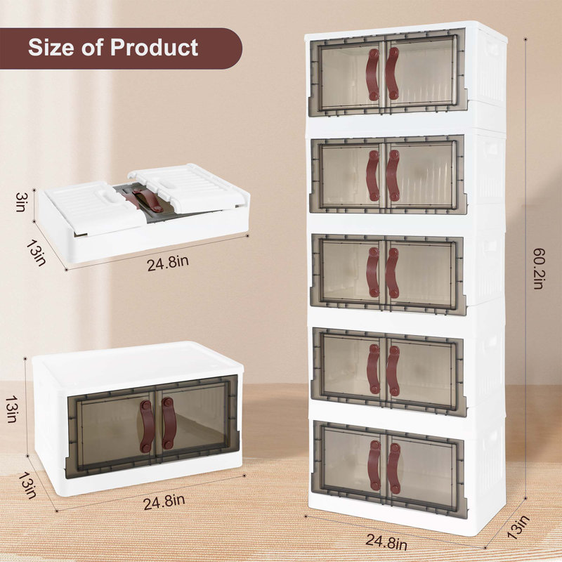 Armoire d'appoint en plastique Najely