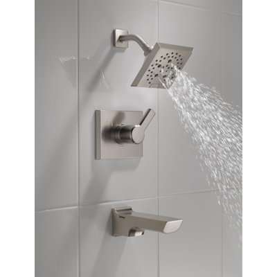 Pivotal® Tub and Shower Faucet with H2Okinetic® Technology