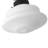 1-lamp White Glass Adjustable Flush mount light