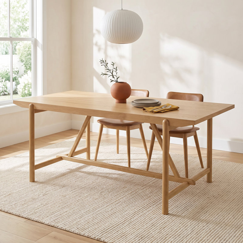 Darya 80" Farmhouse Dining Table