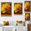 Le plus bel arbre jaune sur toile-38897743-3382981