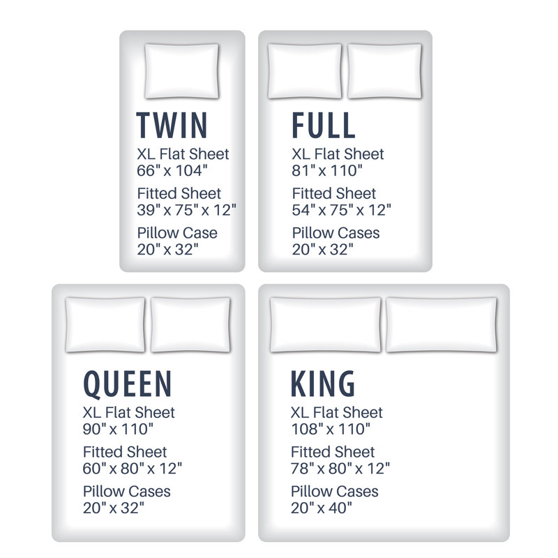 Solid Color Microfiber Plain Weave Fitted Sheet, Queen