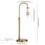 Lampe de table arquée 27 po Verona-1405457001-1405457007